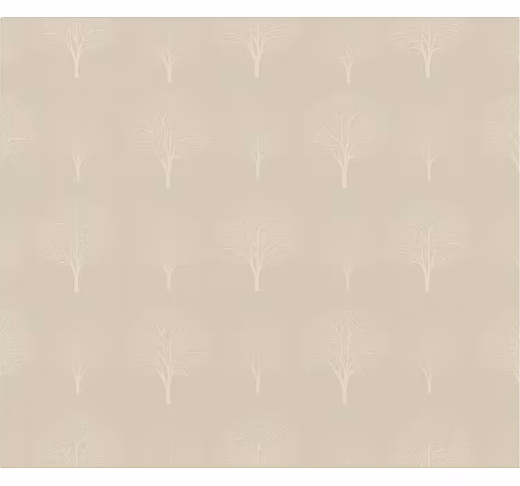 ダイニングルーム ブラインド ミニチュアの森の木々 - TENSTICKERS