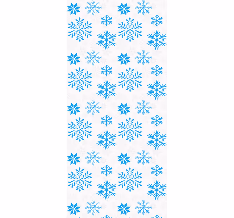 キッチン ロール スクリーン 雪の結晶 - TENSTICKERS