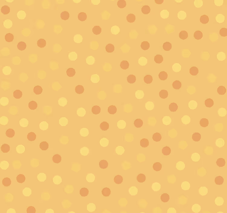 キッチン ロール スクリーン オレンジの円形壁紙 - TENSTICKERS