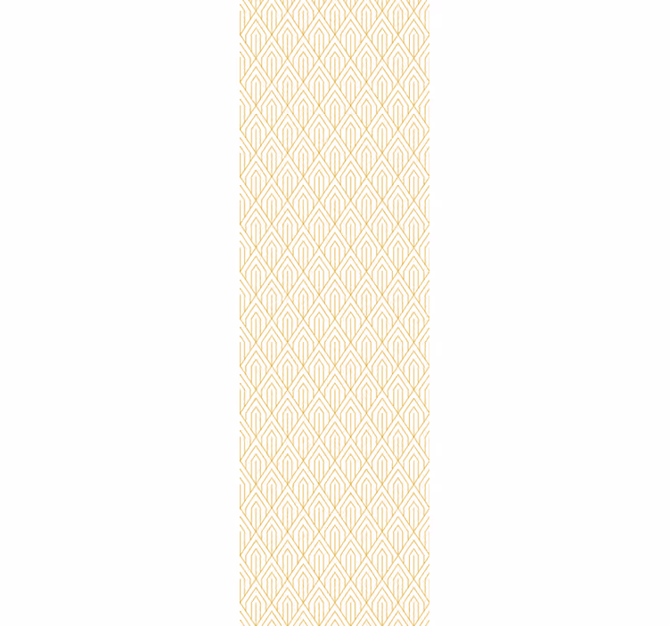 ダイニングルーム ブラインド モダンホワイトパターン - TENSTICKERS