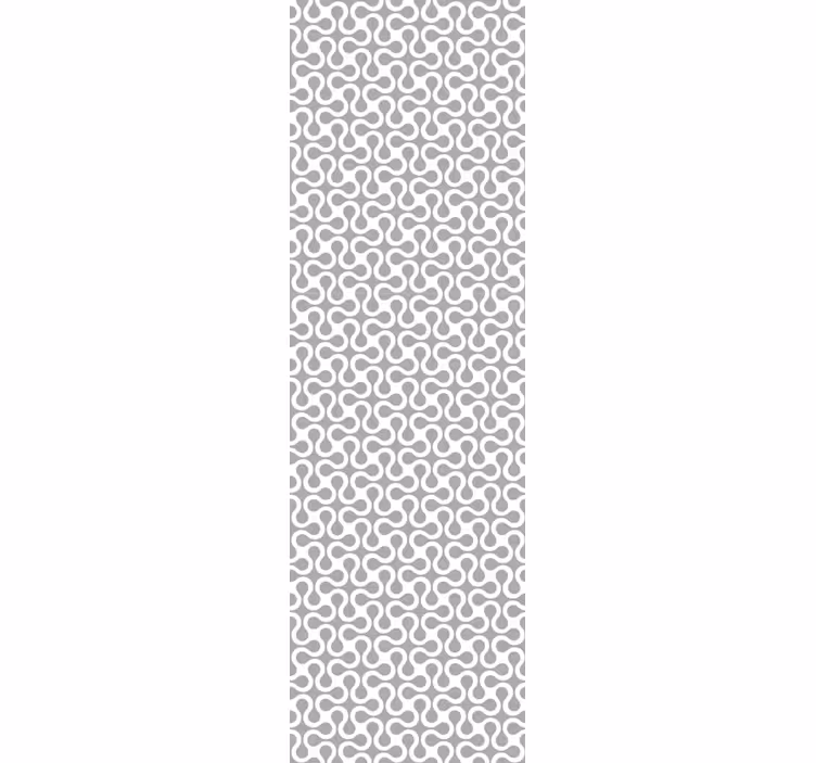 ダイニングルーム ブラインド モダンホワイトツイスター - TENSTICKERS