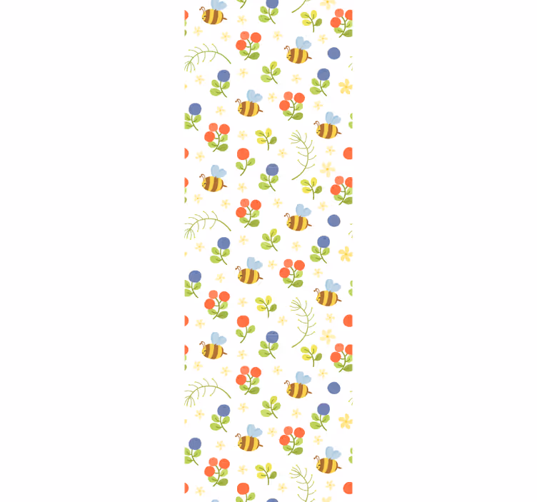 ブラインド 子供部屋 ビーガーデンパターン - TENSTICKERS