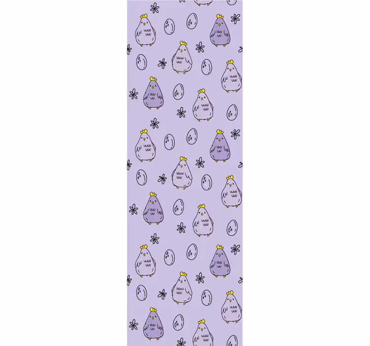 ブラインド 子供部屋 ヒヨコ柄デザイン - TENSTICKERS