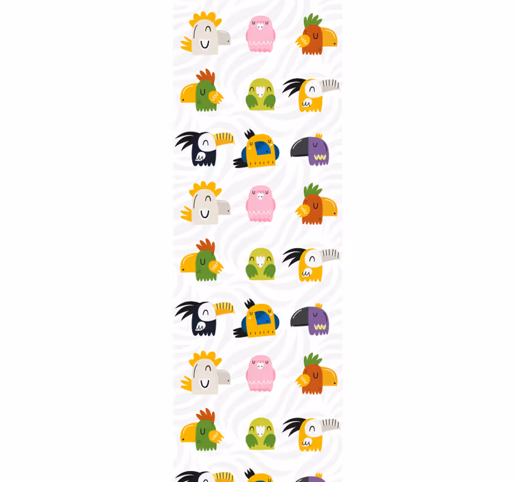 ブラインド 子供部屋 陽気なモンスターの壁画 - TENSTICKERS