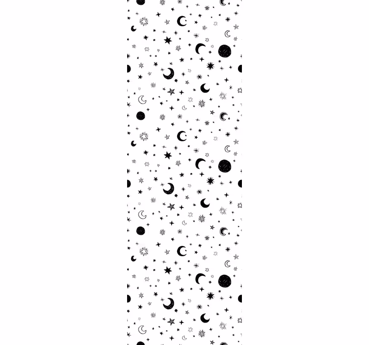 ブラインド 子供部屋 星のある宇宙 - TENSTICKERS