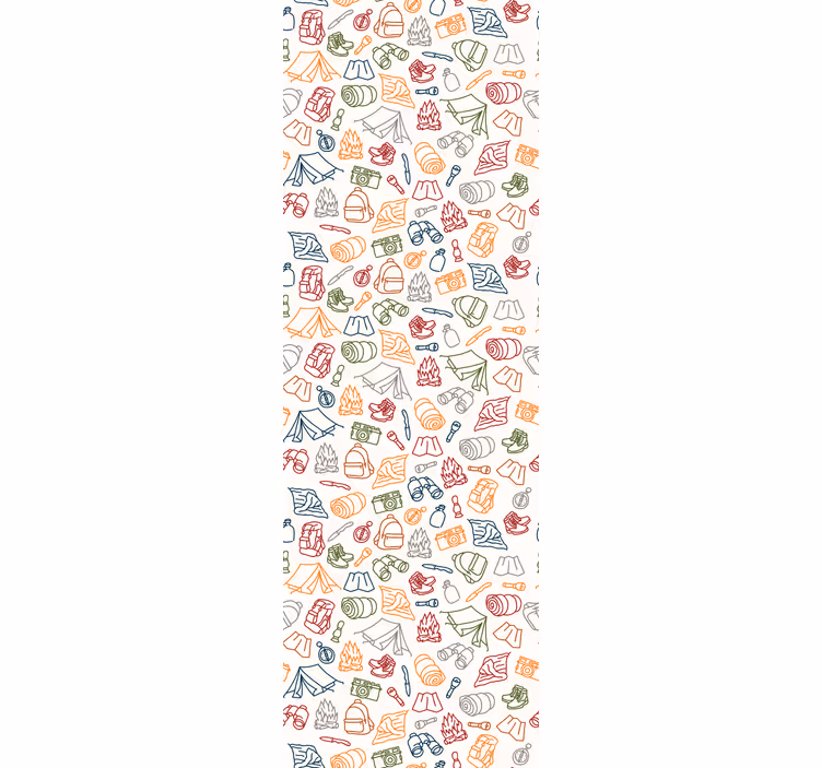 ブラインド 子供部屋 キャンピングボート 木の火 ブーツ - TENSTICKERS