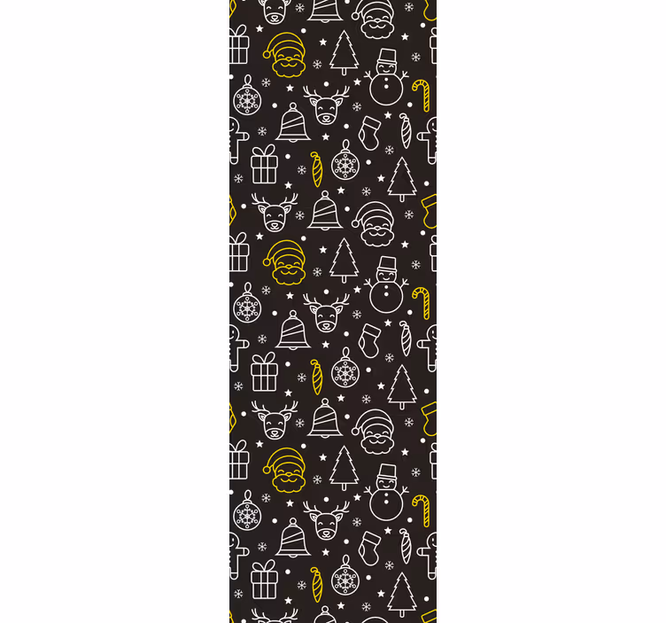 ブラインド 子供部屋 ホワイトとイエローパターン - TENSTICKERS