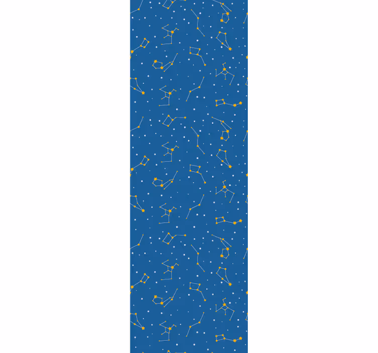 ブラインド 子供部屋 空に星座のグラフィック - TENSTICKERS