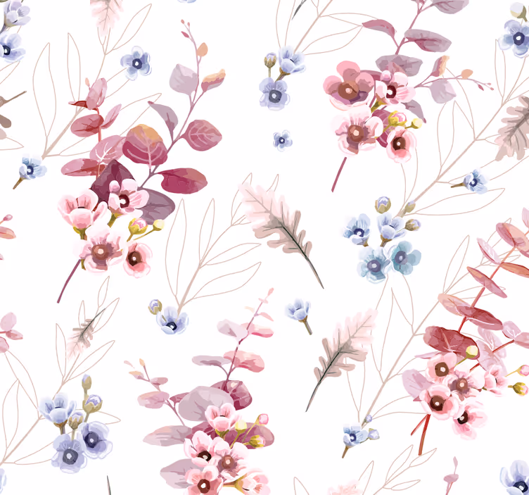ブラインド テンネージャールーム 植物のイラスト - TENSTICKERS