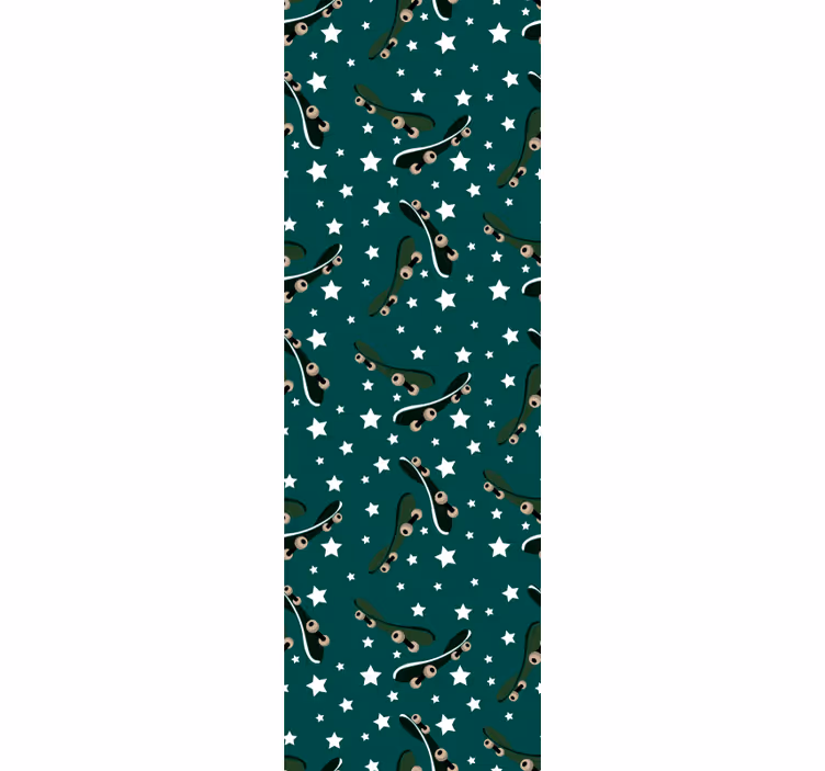 ブラインド テンネージャールーム スケートと星 - TENSTICKERS