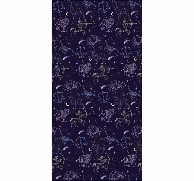 ブラインド テンネージャールーム 星座模様 - TENSTICKERS