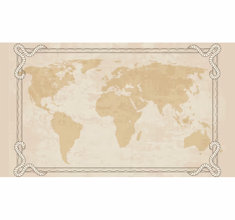 ブラインド ベージュ 1920年代の地図 - TENSTICKERS