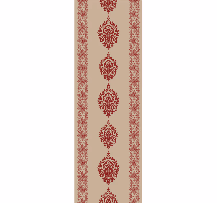 ブラインド ビンテージ フレンチプロヴァンスのベージュ花柄 - TENSTICKERS