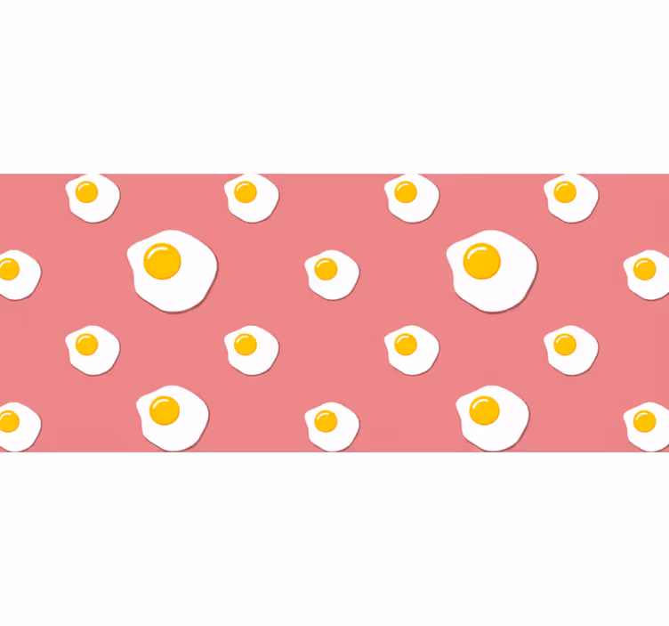ブラインド ピンク目玉焼き - TENSTICKERS