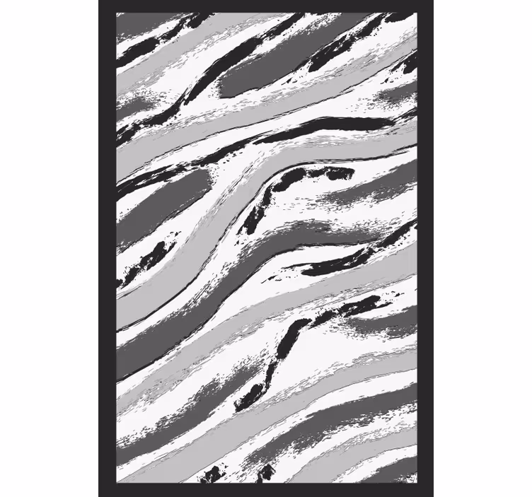 グレー ブラインド ダークグレーと古い白のデザイン - TENSTICKERS
