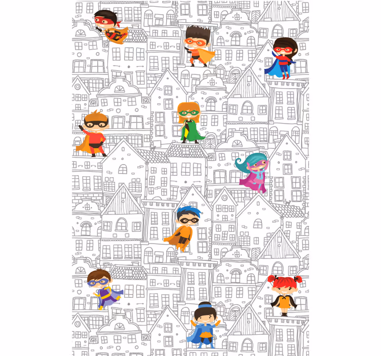ブラインド スーパーヒーロー 都会のスーパーヒーロー - TENSTICKERS