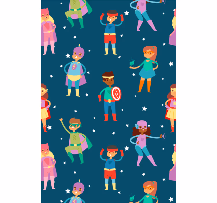ブラインド スーパーヒーロー スーパーヒーローパターン - TENSTICKERS