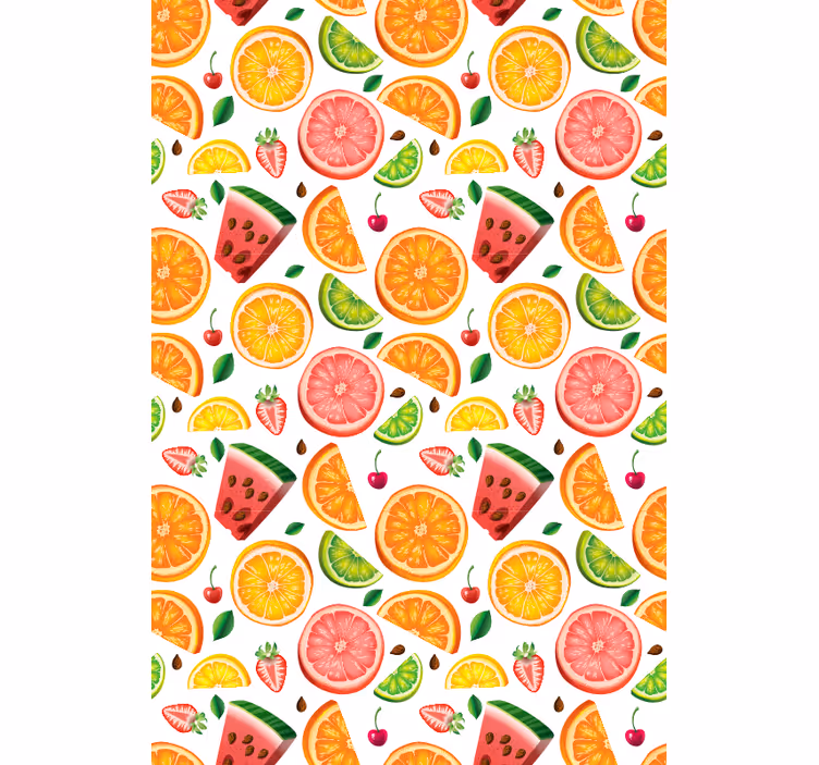 ブラインド 果物と野菜 柑橘類のスイカ模様 - TENSTICKERS