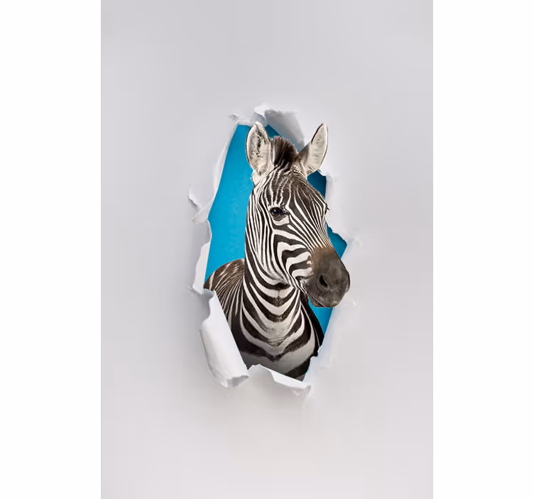 シマウマ様々な動物ブラインド - TENSTICKERS