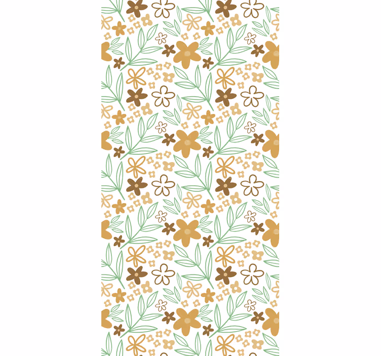 ブラインド 花や植物 花のモチーフデザイン - TENSTICKERS