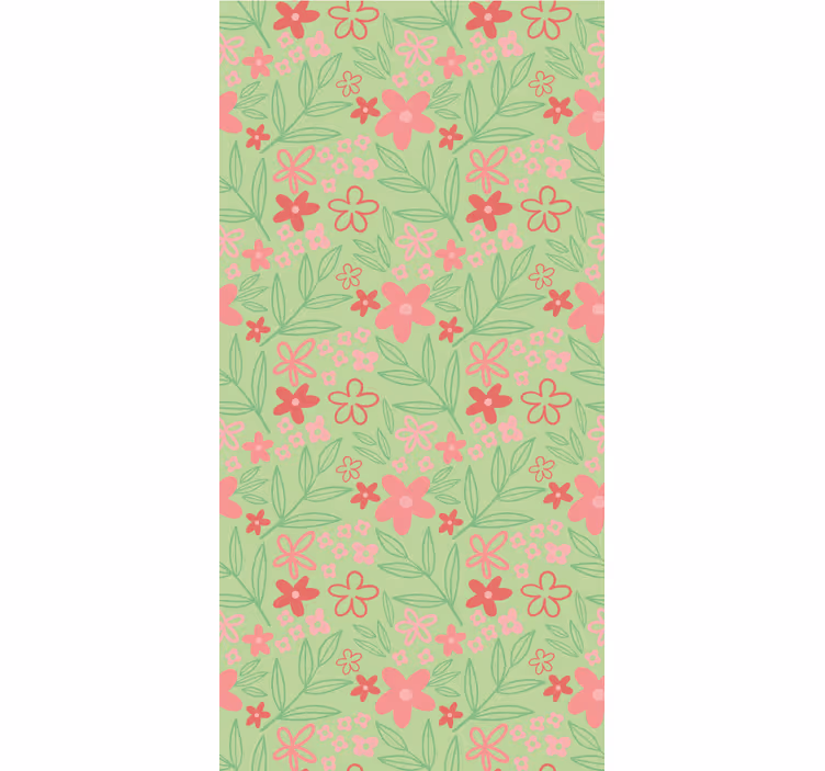 ブラインド 花や植物 魅力的なフローラルテーマ - TENSTICKERS