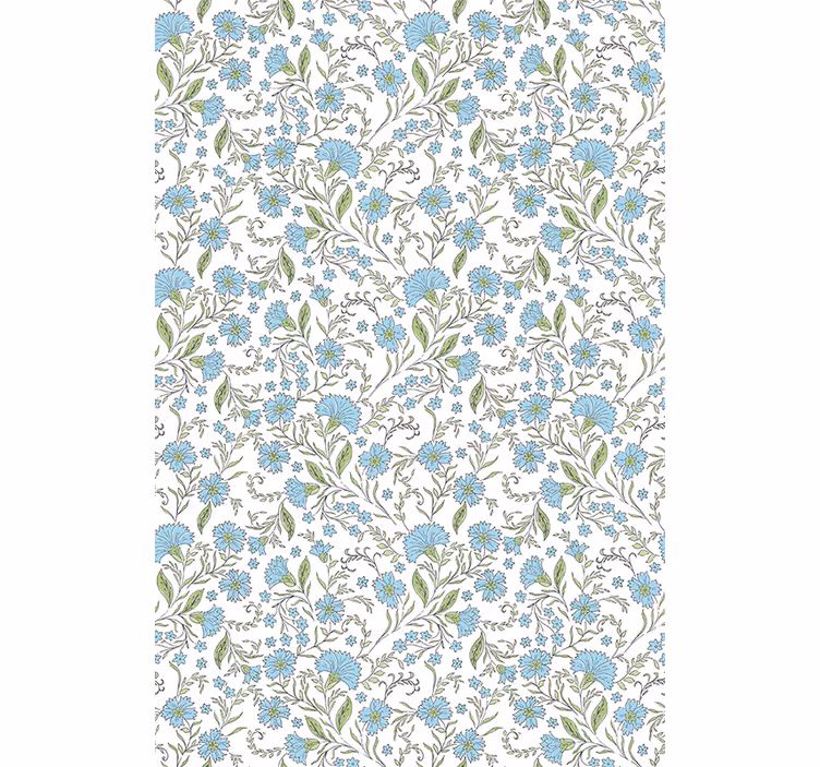 ブラインド 花や植物 フローラルバインパターン - TENSTICKERS