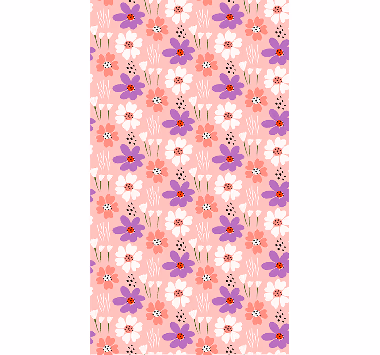 ブラインド 花 花柄の楽しさ - TENSTICKERS