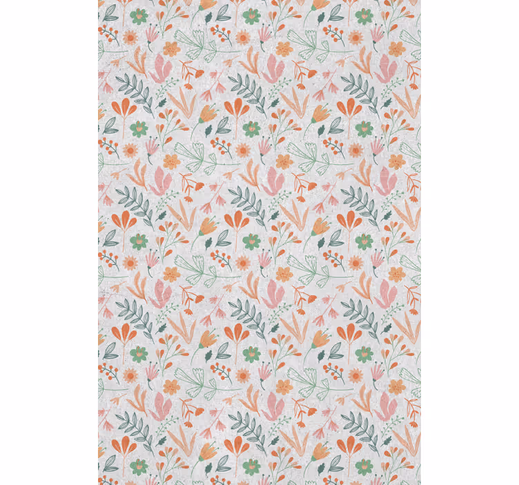 ブラインド 花や植物 ボタニカルオアシスコンセプト - TENSTICKERS