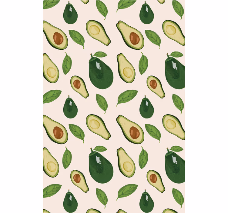 アボカドは果物と野菜のブラインドを喜ばせます - TENSTICKERS
