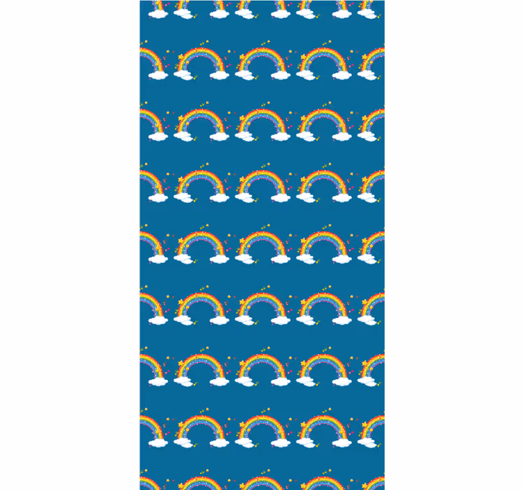 ブラインド オリジナル カラフルレインボーパターン - TENSTICKERS