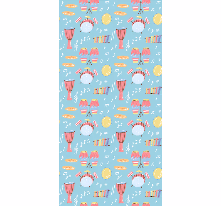 ブラインド オリジナル楽器パターン - TENSTICKERS