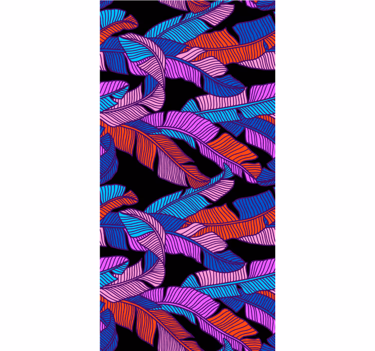 ブラインド オリジナル 電気プルームパターン - TENSTICKERS