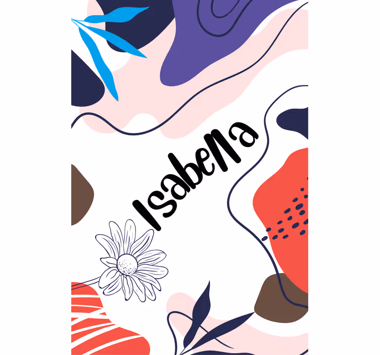 ロール スクリーン オシャレ 花名モチーフ - TENSTICKERS