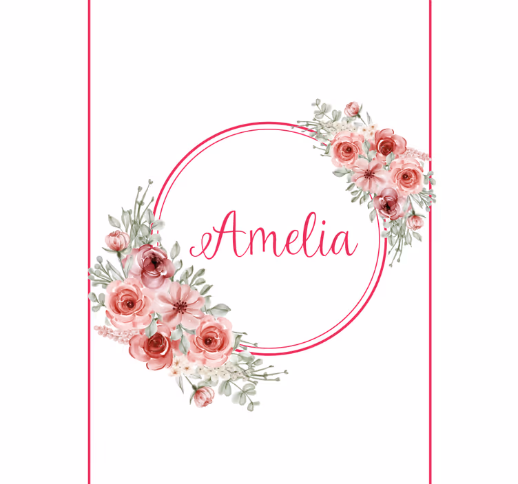 ブラインド 花や植物 パーソナライズドフラワーアレンジメント - TENSTICKERS