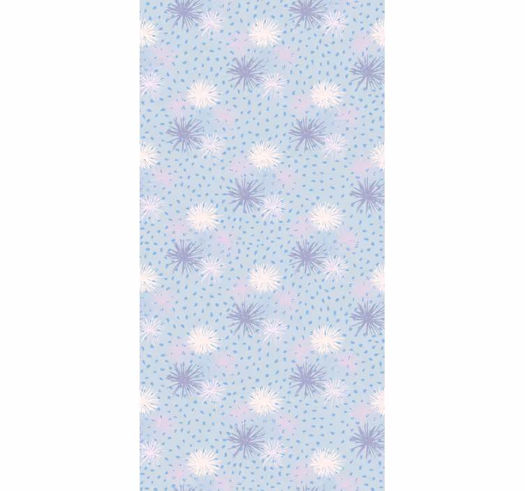 ブラインド 花や植物 フローラルバーストパターン - TENSTICKERS
