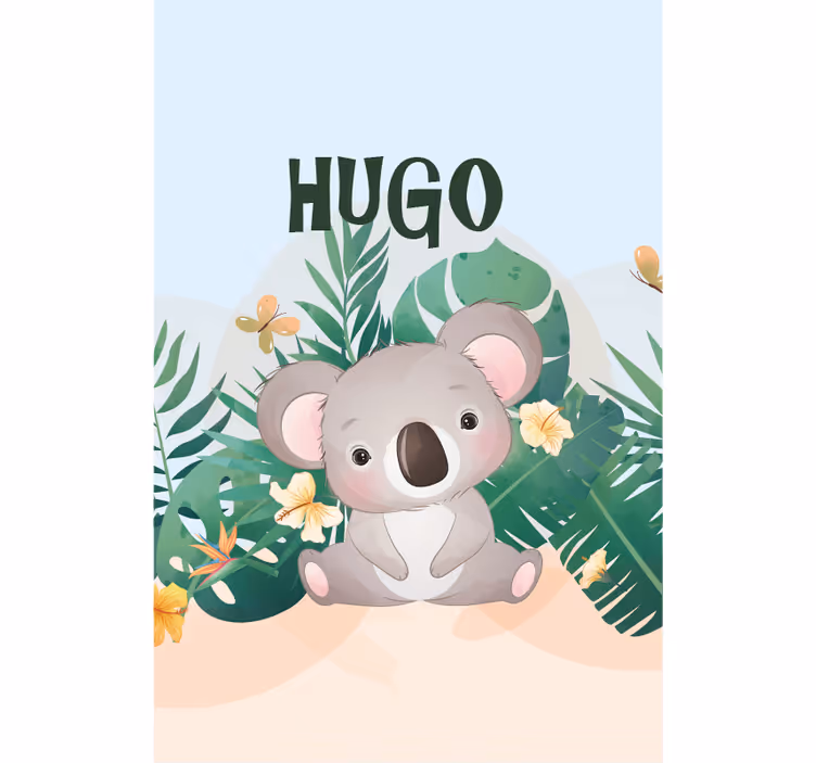ブラインド 動物 かわいいコアラのイラスト - TENSTICKERS