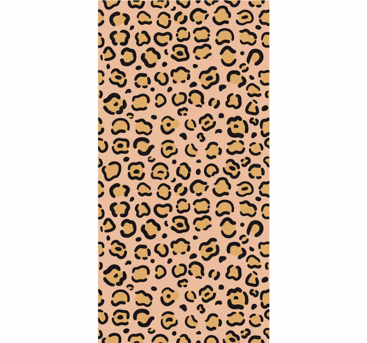 もうどうぶつヒョウ柄モチーフ - TENSTICKERS