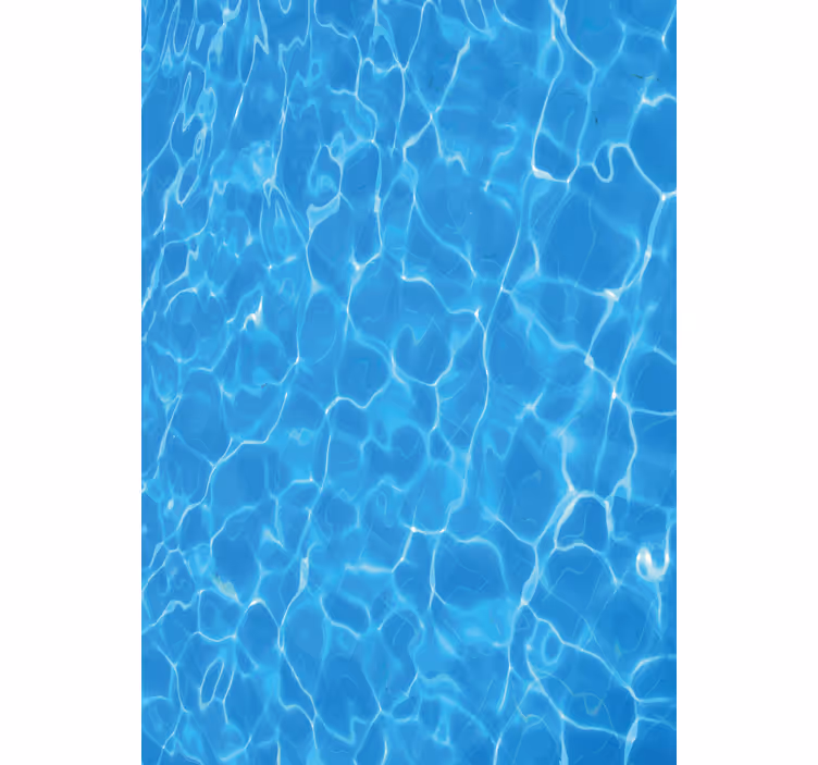 浴室 ブラインド 水面の反射 - TENSTICKERS