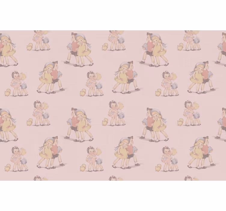 ブラインド オリジナル 子供たちが一緒に遊ぶ - TENSTICKERS