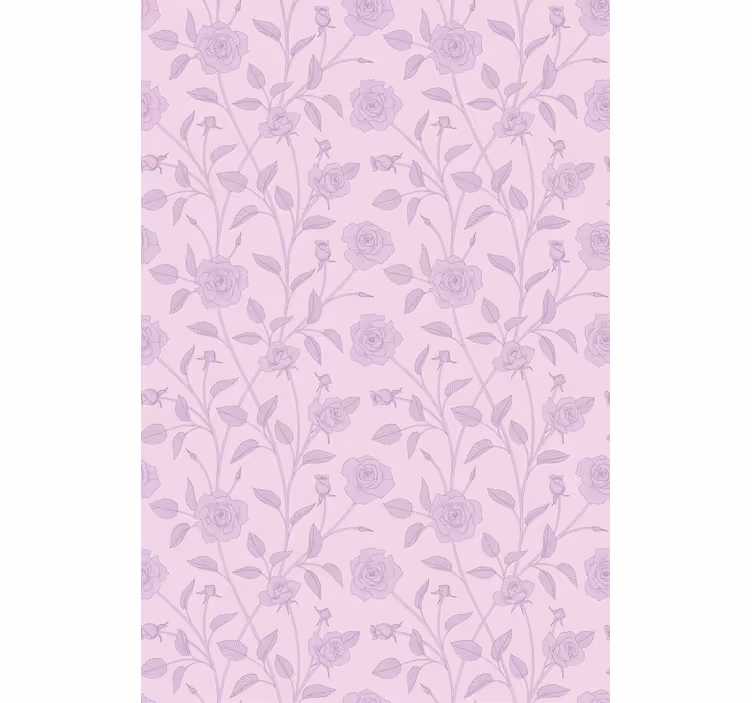 ブラインド 花や植物 バラの花柄 - TENSTICKERS