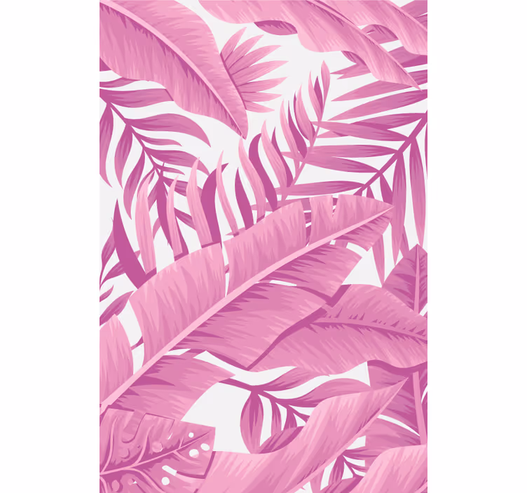 ブラインド 花や植物 トロピカルリーフモチーフ - TENSTICKERS