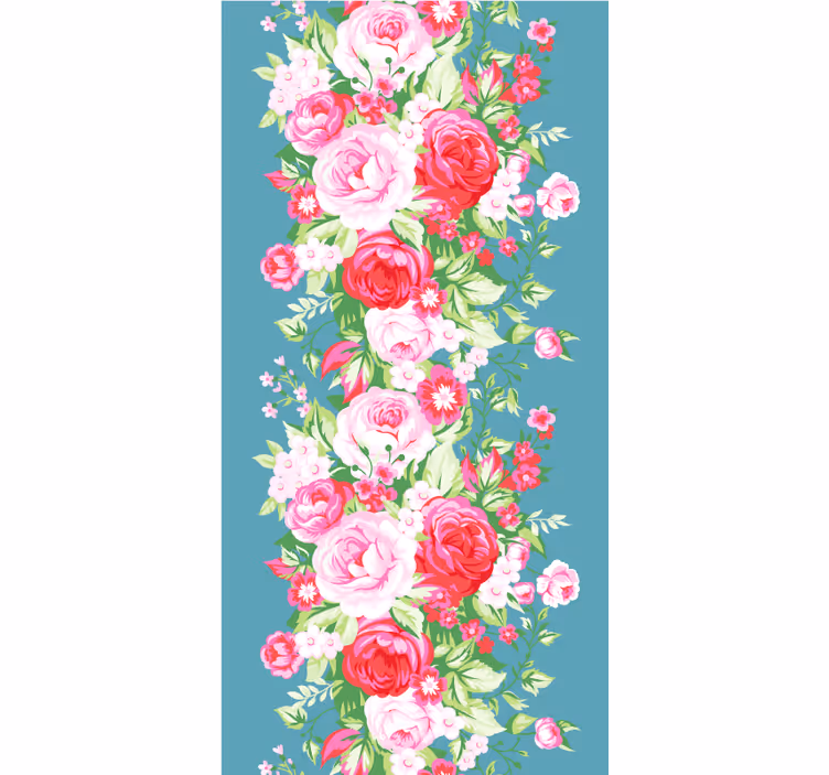 ブラインド 花 薔薇と花々 - TENSTICKERS