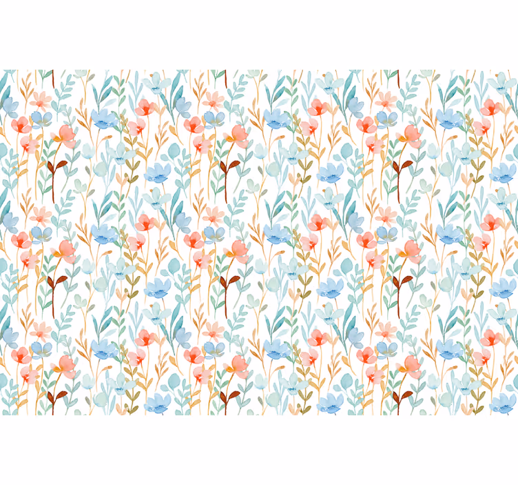ブラインド 花や植物 繊細な植物のテーマ - TENSTICKERS
