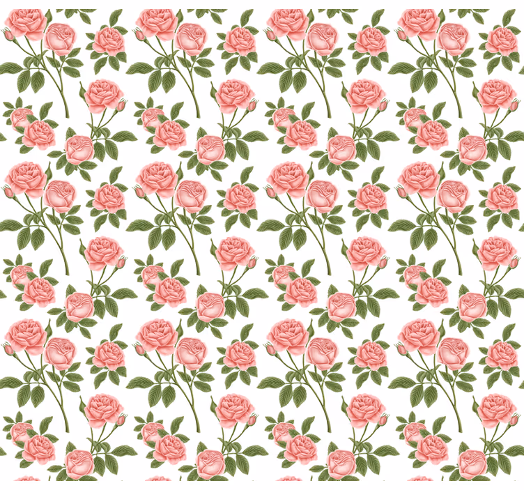 ブラインド 花や植物 美しいバラのパターン - TENSTICKERS