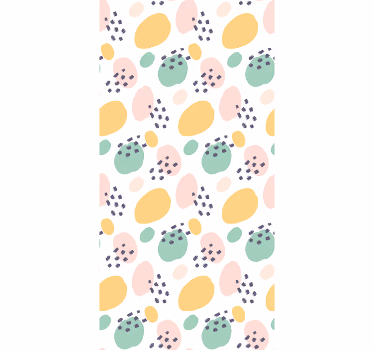 ブラインド テンネージャールーム パステル抽象形状 - TENSTICKERS