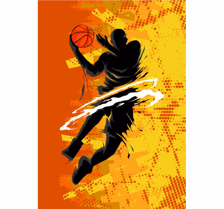 バスケットボール選手 もっと見る スポーツブラインド - TENSTICKERS