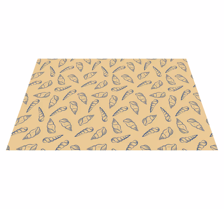 ランチョン マット 柄 シェルパターンサーフェス - TENSTICKERS
