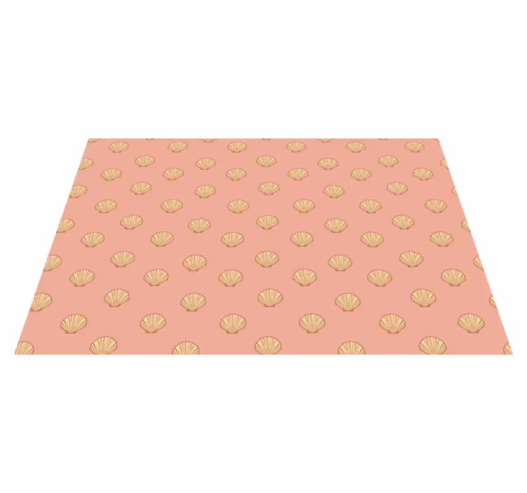オリジナル ランチョンマット シェルパターンランチョンマット - TENSTICKERS