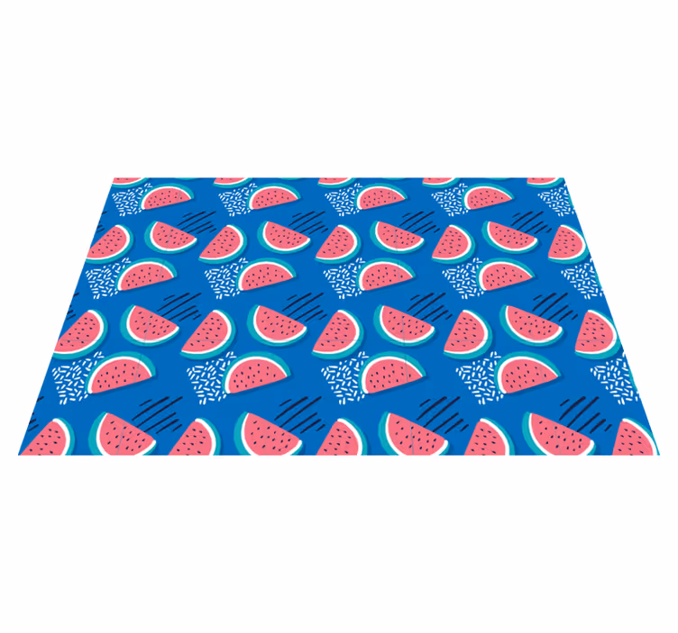 オリジナル ランチョンマット スイカ柄 - TENSTICKERS