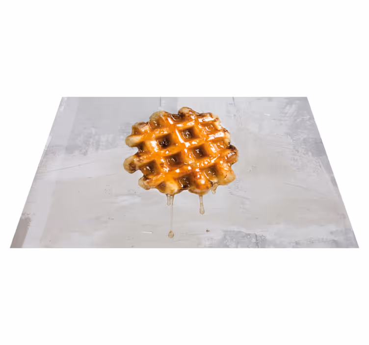 ベルギーワッフルモダンランチョンマット - TENSTICKERS